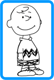 Charlie Brown coloring page