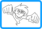Danny Phantom coloring page