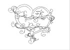 Howtodraw: Heart With Vines