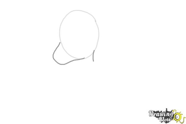 How to Draw a Cute Horse - Step 2 How to Draw a Cute Horse - Step 2
