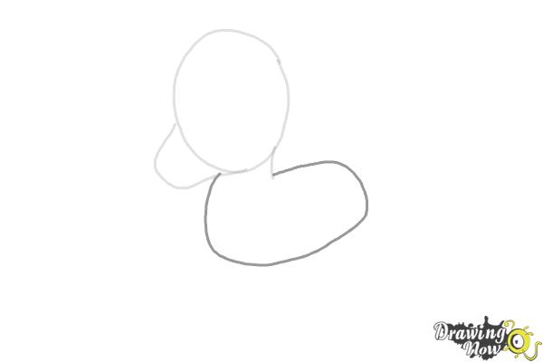 How to Draw a Cute Horse - Step 3 How to Draw a Cute Horse - Step 3