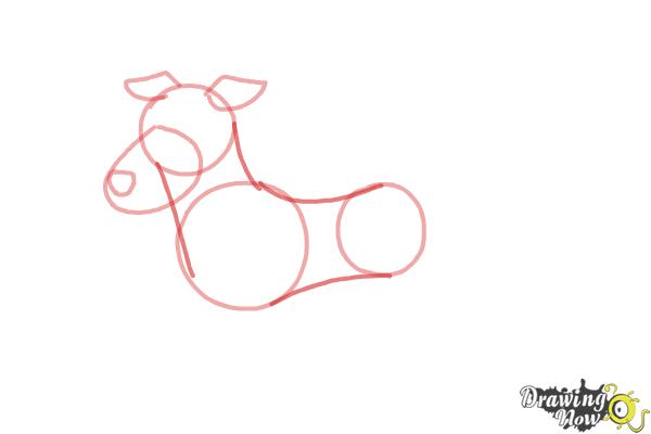 How to Draw a Dog Step by Step - Step 4 How to Draw a Dog Step by Step - Step 4