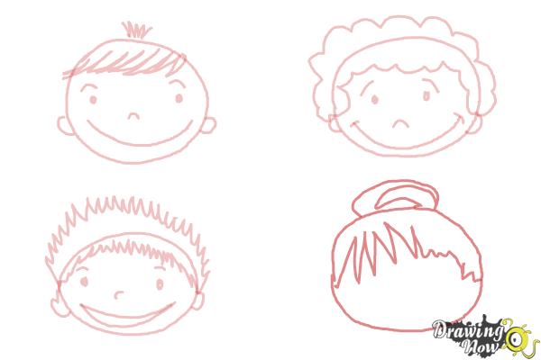 How to Draw a Face for Kids - Step 8