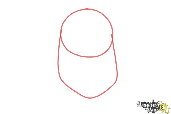 How to Draw a Funny Face - Step 1 How to Draw a Funny Face - Step 1