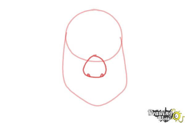 How to Draw a Funny Face - Step 2 How to Draw a Funny Face - Step 2