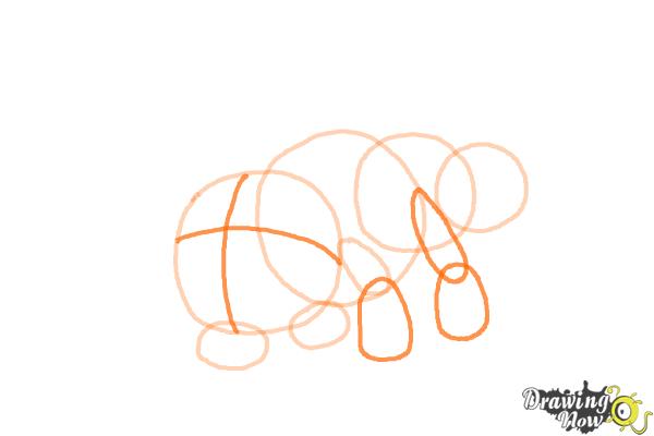 How to Draw a Gronckle Dragon from How to Train Your Dragon - Step 4 How to Draw a Gronckle Dragon from How to Train Your Dragon - Step 4