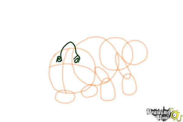 How to Draw a Gronckle Dragon from How to Train Your Dragon - Step 5 How to Draw a Gronckle Dragon from How to Train Your Dragon - Step 5