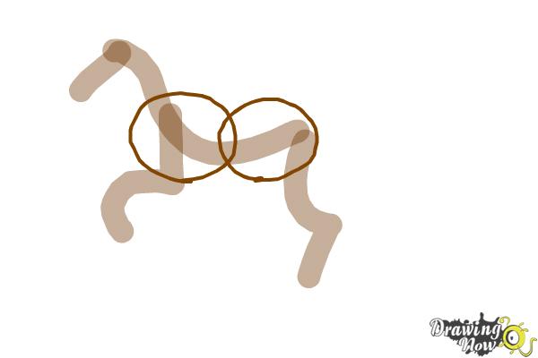 How to Draw a Horse Step by Step - Step 2 How to Draw a Horse Step by Step - Step 2