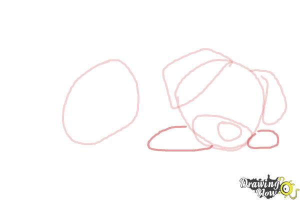 How to Draw a Puppy Step by Step - Step 4 How to Draw a Puppy Step by Step - Step 4