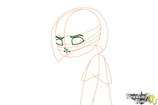 How to Draw a Sad Girl - Step 5 How to Draw a Sad Girl - Step 5