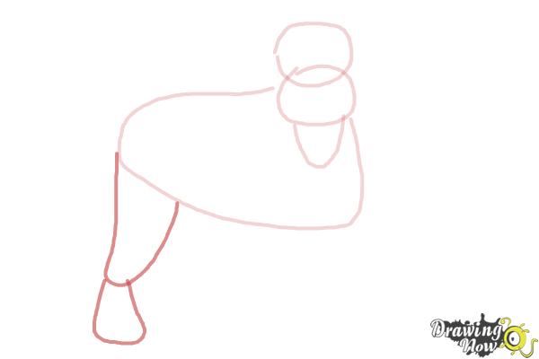 How to Draw a Schnauzer - Step 4 How to Draw a Schnauzer - Step 4
