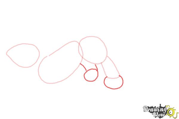How to Draw a Sea Monster - Step 3 How to Draw a Sea Monster - Step 3