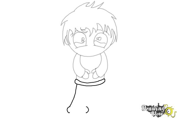 How to Draw Anime Chibi Boy - Step 10 How to Draw Anime Chibi Boy - Step 10
