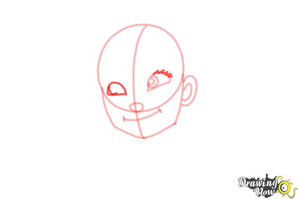 How to Draw Anna Easy - Step 7