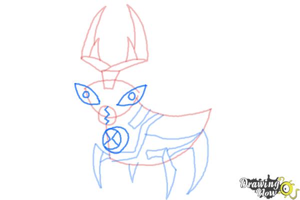 How to Draw Ballweevil from Ben 10 Omniverse - Step 8 How to Draw Ballweevil from Ben 10 Omniverse - Step 8