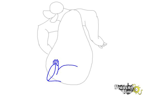 How to Draw Baloo From The Jungle Book - Step 5