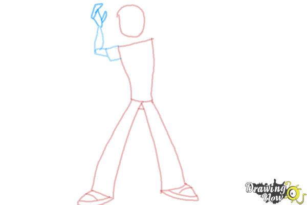 How to Draw Ben 10 Omniverse - Step 5