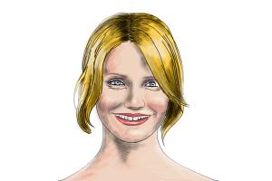 How to Draw Cameron Diaz