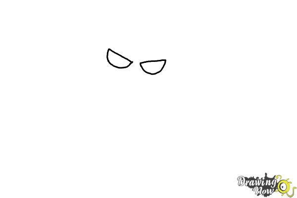 How to Draw Chibi Raven | Teen Titans - Step 1 How to Draw Chibi Raven | Teen Titans - Step 1
