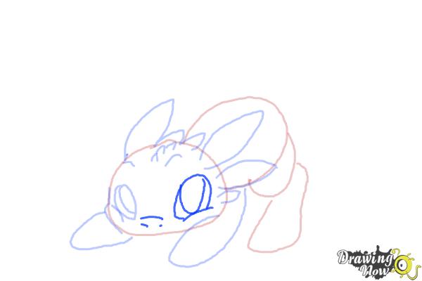 How to Draw Chibi Toothless - Step 7
