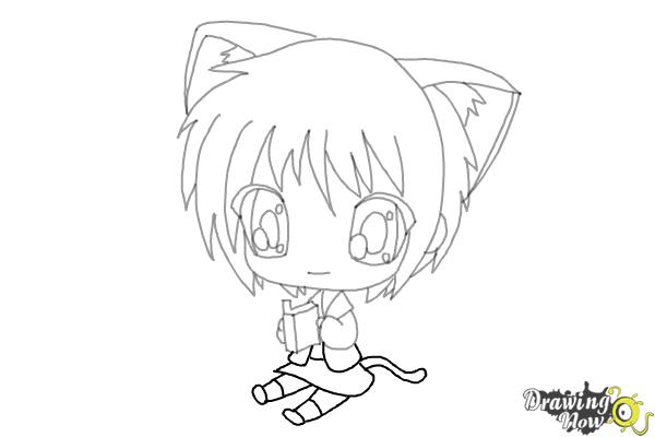 How to Draw Chibi (Ver 2) - Step 8 How to Draw Chibi (Ver 2) - Step 8