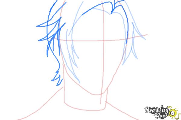 How to Draw Claude Faustus from Black Butler - Step 5 How to Draw Claude Faustus from Black Butler - Step 5