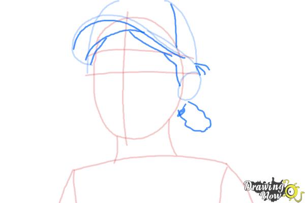 How to Draw Clementine from The Walking Dead - Step 5