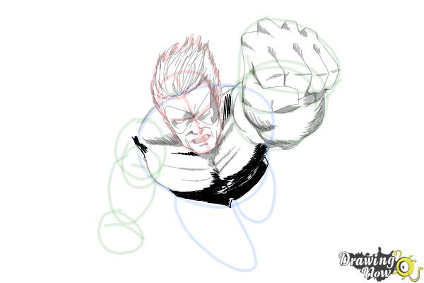 How to Draw Comic Characters - Step 17 How to Draw Comic Characters - Step 17