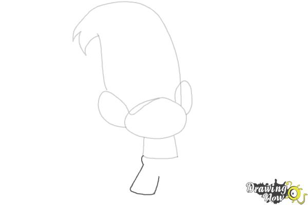 How to Draw Creek from Trolls - Step 5