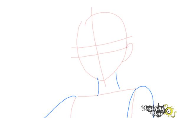 How to Draw Eureka from Eureka Seven - Step 4 How to Draw Eureka from Eureka Seven - Step 4