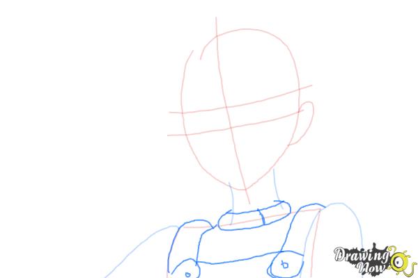 How to Draw Eureka from Eureka Seven - Step 5 How to Draw Eureka from Eureka Seven - Step 5