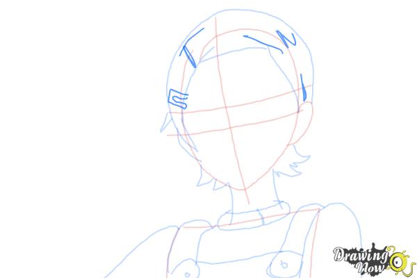 How to Draw Eureka from Eureka Seven - Step 7 How to Draw Eureka from Eureka Seven - Step 7