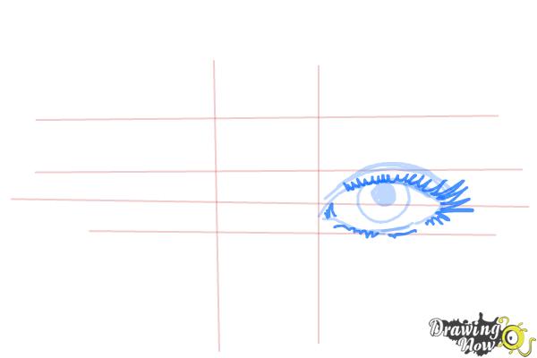 How to Draw Eyes Step by Step - Step 5 How to Draw Eyes Step by Step - Step 5