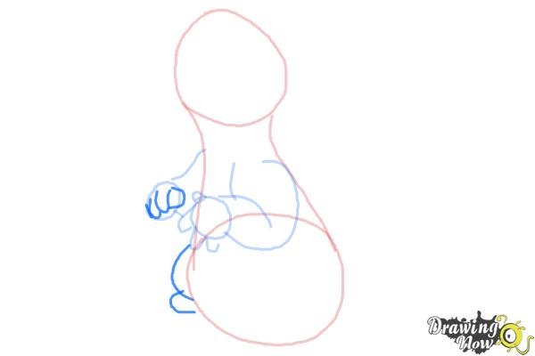 How to Draw Flower from Bambi - Step 5 How to Draw Flower from Bambi - Step 5