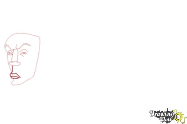 How to Draw Funny Faces - Step 4 How to Draw Funny Faces - Step 4