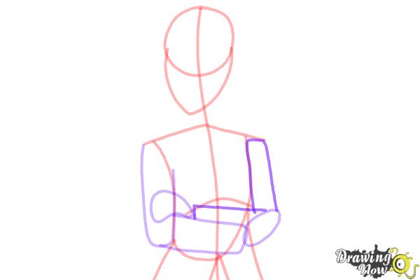 How to Draw Karin Uzumaki from Naruto Shippuden - Step 6 How to Draw Karin Uzumaki from Naruto Shippuden - Step 6