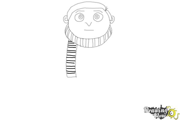 How to Draw Little Gru from Minions : Rise of Gru - Step 9 How to Draw Little Gru from Minions : Rise of Gru - Step 9