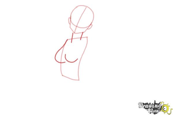 How to Draw Manga Characters - Step 4 How to Draw Manga Characters - Step 4