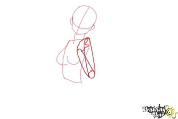 How to Draw Manga Characters - Step 5 How to Draw Manga Characters - Step 5