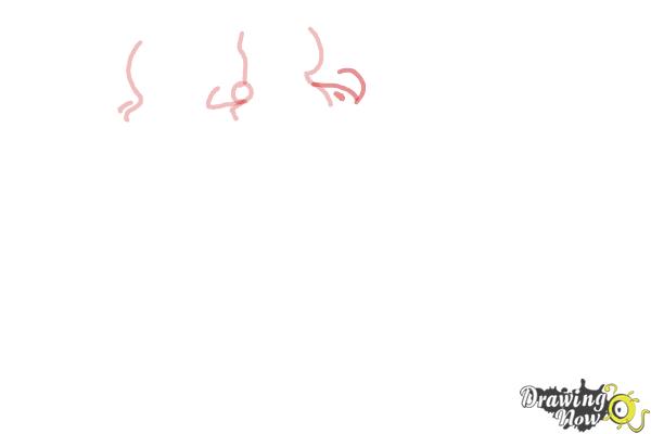How to Draw Manga Noses - Step 5