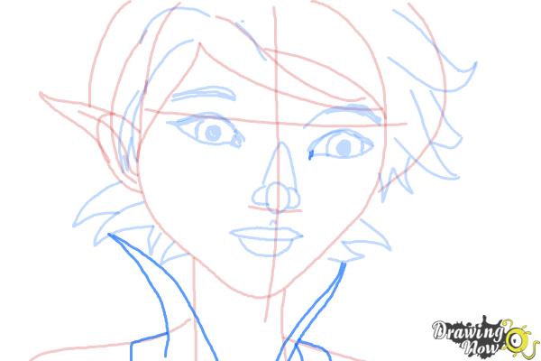 How to Draw Marianne from Strange Magic - Step 8