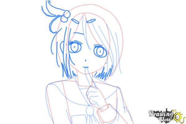 How to Draw Mayu Suzumoto from Corpse Party - Step 6