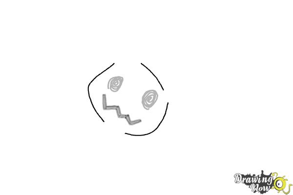 How to Draw Mimikyu | Pokemon - Step 3 How to Draw Mimikyu | Pokemon - Step 3