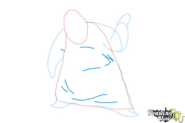 How to Draw Oogie Boogie, Disney Villain - Step 6 How to Draw Oogie Boogie, Disney Villain - Step 6