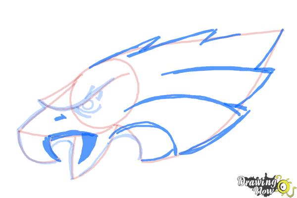 How to Draw Philadelphia Eagles Logo, Nfl Team Logo - Step 7 How to Draw Philadelphia Eagles Logo, Nfl Team Logo - Step 7
