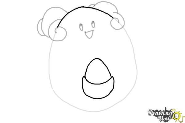 How to Draw Pokemon - Blissey - Step 5
