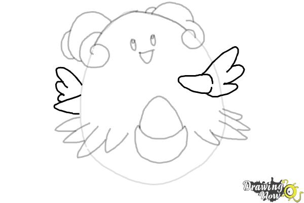How to Draw Pokemon - Blissey - Step 7