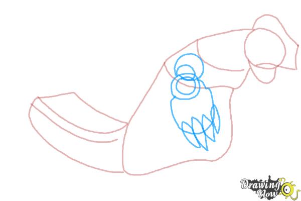 How to Draw Primal Groudon from Pokemon - Step 4 How to Draw Primal Groudon from Pokemon - Step 4