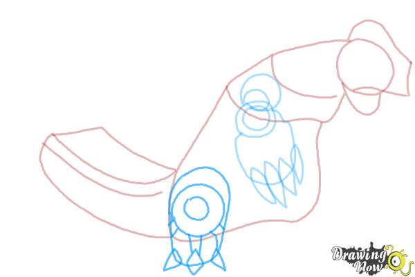How to Draw Primal Groudon from Pokemon - Step 5 How to Draw Primal Groudon from Pokemon - Step 5