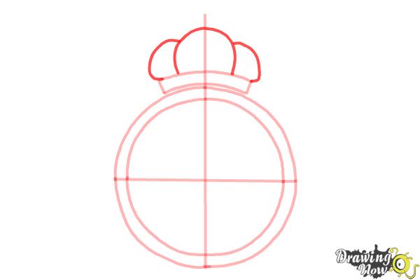 How to Draw Real Madrid Logo - Step 5 How to Draw Real Madrid Logo - Step 5